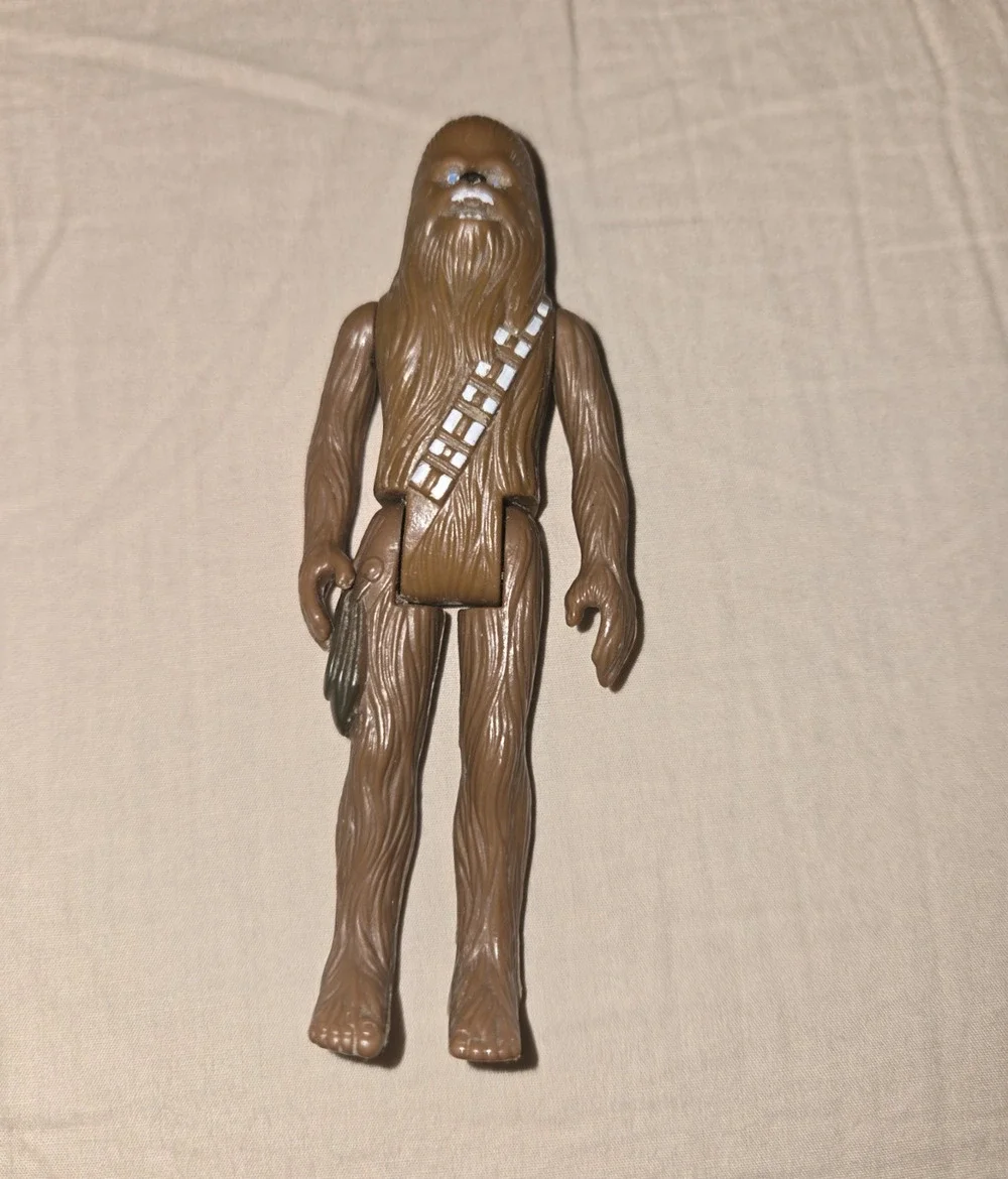 Vintage 1977 Kenner Star Wars Chewbacca Action Figure GMFGI Hong Kong Loose